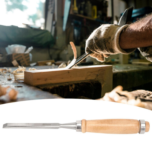 Holzmeißel Chrom-Vanadium-Stahl 8mm 2