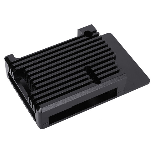 Alu-Kühlgehäuse Schwarz für Raspberry Pi 3B/2B/3B 2