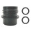 Bottle Adapter Bubble Adapter Set for Water Bottle Black Bottle Attachment Innovative Bottle Solution 1