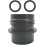 Bottle Adapter Bubble Adapter Set for Water Bottle Black Bottle Attachment Innovative Bottle Solution 2