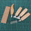 7tlg. Edelstahl-Schnitzfräser Handwerk Holzgriff 4