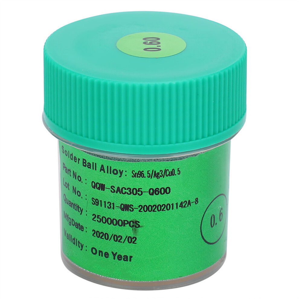 Bga Leadfree Solder Ball 0.6Mm For Pcb Rework Reballing Accessories 610830911485
