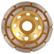Diamant-Schleiftopf Rad Doppelreihe Beton Granit