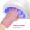 2 Paia Anti UV Per Manicure Dita 6