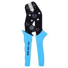 (TU‑190‑08B) Crumpenzange Ratsche PVC Stahl TU-190-08B
