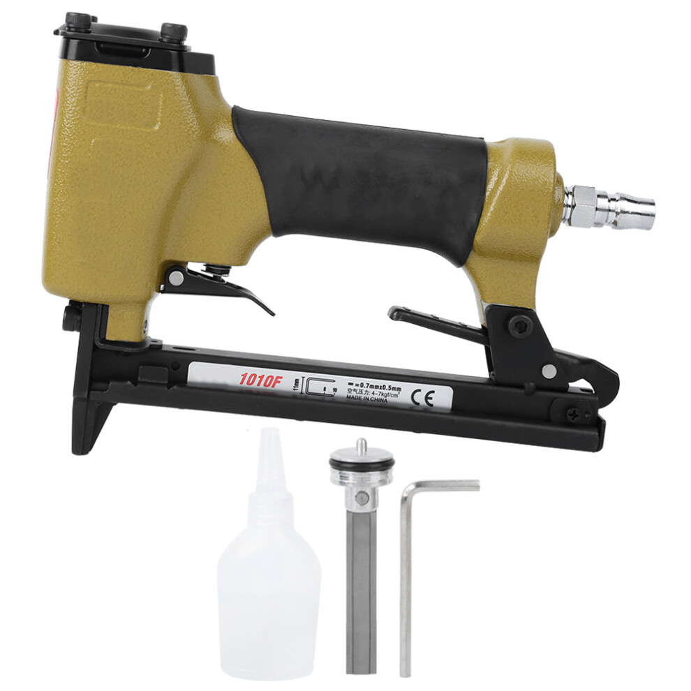 Pneumatic Gun 1010F Mini Air Stapler For Woodworking 610830914516