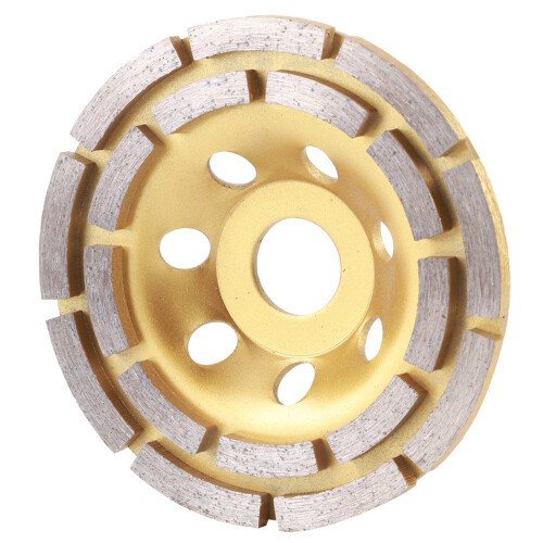 Diamant-Schleiftopf Rad Doppelreihe Beton Granit 2