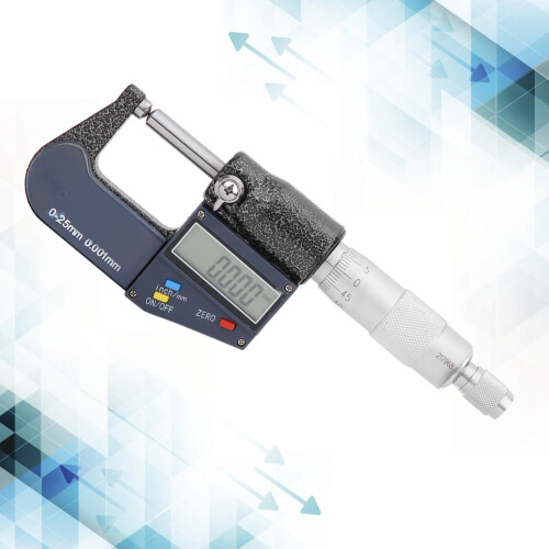 Digitaler Messschieber Edelstahl 0-25mm 0,001mm/0,0005in 1