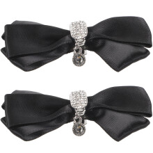 Een Paar Bowknot Schoenclip Met , Verwijderbaar