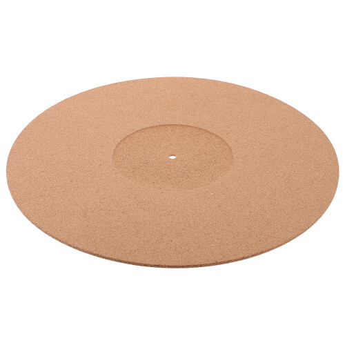 3Pcs Tapete De Vinil Anti-Estático Para -Discos Com Almofada E Cortiça 1