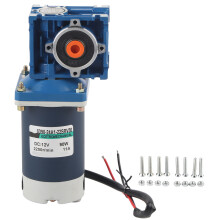 (50 DC12V) Wurmgetriebe-Motor DC Edelstahl 90W 2200/min 50:1 DC24V