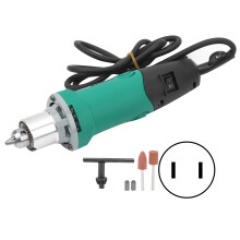 (Prise US AC110V) HT2420 480W Schleifset für Jade, Metall, Glas, 6,5mm Drehzahlregelung