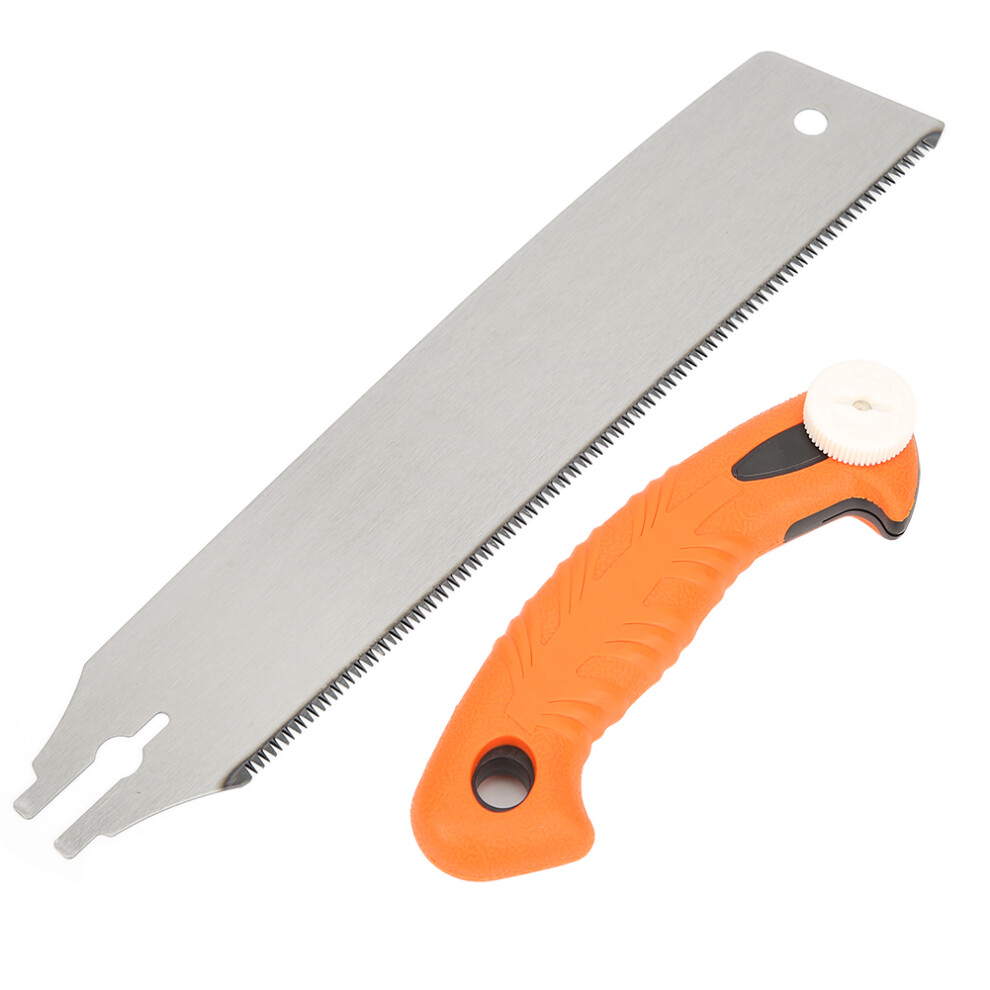 10Inch Portable Manual Hand Saw Antislip Antirust Woodworking Tool 610830908775
