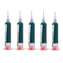 (Green) 5pcs UV Curable Solder Resist Ink 10cc PCB Protection Paint Red