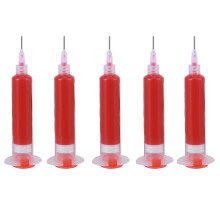 (Red) 5pcs UV Curable Solder Resist Ink 10cc PCB Protection Paint Red