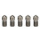 (0.2mm) 5Pcs 3D Printer Nozzle Hardened Steel 0.2mm 1