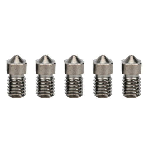 (0.2mm) 5Pcs 3D Printer Nozzle Hardened Steel 0.2mm
