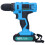 48VF Cordless Impact Hammer Drill Rechargeable Adjustable Power Tool 3