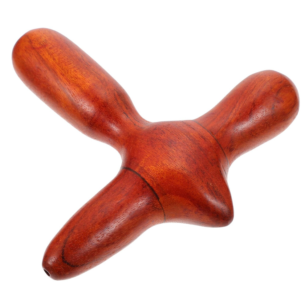Portable Wooden Foot Acupressure Rod Ergonomic Sole Massager Plantar Relief Gua Sha Scraping Tool For Home Travel
