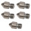 (0.8mm) 5Pcs 3D printer nozzle set 0.2-1.0mm hardened steel 0.4mm 5