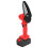(EU Plug) 21V Lithium Battery Electric Chain Saw Red 3