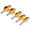 5-teiliges Set 8mm Schaft Fräser für Holz 5