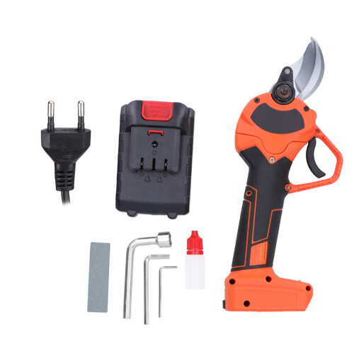 (EU Plug) Akku-Elektroschere für Garten 100-240V Baumschnitt 2