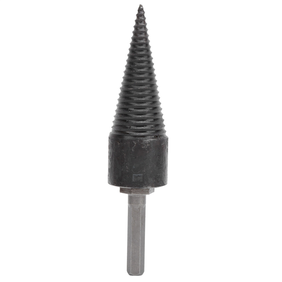 Firewood Drill Bit Black Hex Shank 32Mm Wood Splitter 610830898977