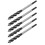 5Pcs Brad Point Drill 4 Flute Woodworking Tool 12mm 3