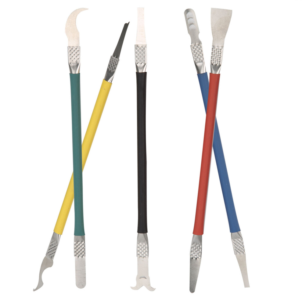 5Pcs Cpu Pry Aluminum Scraper Phone Chip Removal Tool 610830897963