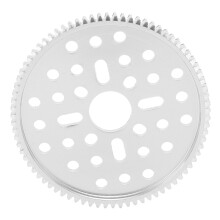 Alu-Zahnradsatz 80 Zähne MOD 0.8 14mm