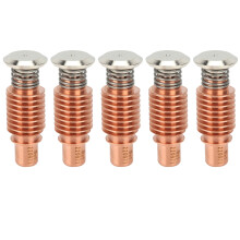 5Pcs Plasma Torch Electrode Copper High Temp Resistance 220971