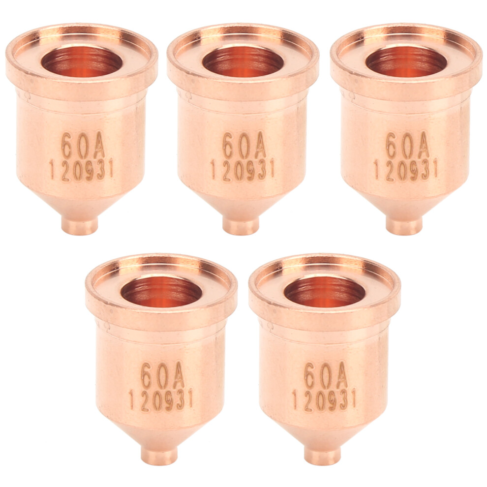 5Pcs Plasma Cutter Nozzle Copper Cap For Welding 120931 610830900281