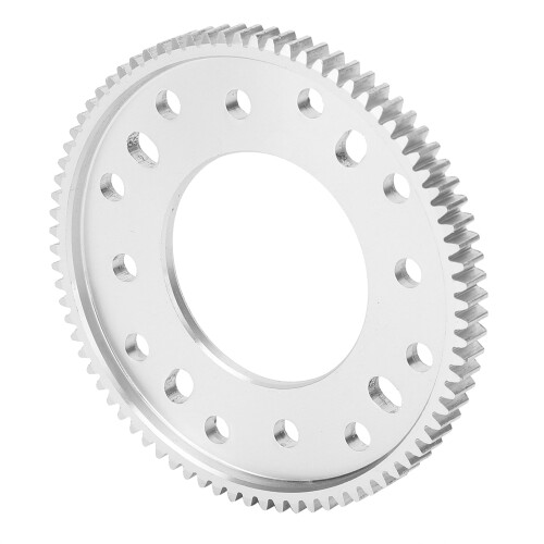 Zahnrad Aluminium 32mm 80 Zähne gerade 1