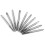 10pcs M4 x 0.7 HSS Thread Tap High Hardness Drill Bits 5