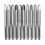 10x M3.5x0.6 HSS-Schneidbohrer gerade Flanke 2