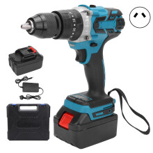 (AU Plug) Electric Screwdriver Set 13mm Cordless Lithium Drill AC110-240V