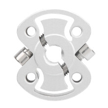 Hochgeschwindigkeits-Klemmhub D-Loch 2-lagig Alu M4 3312-0016-1006