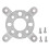 Schrittmotor-Halterung NEMA 17 3700-0016-0017 2