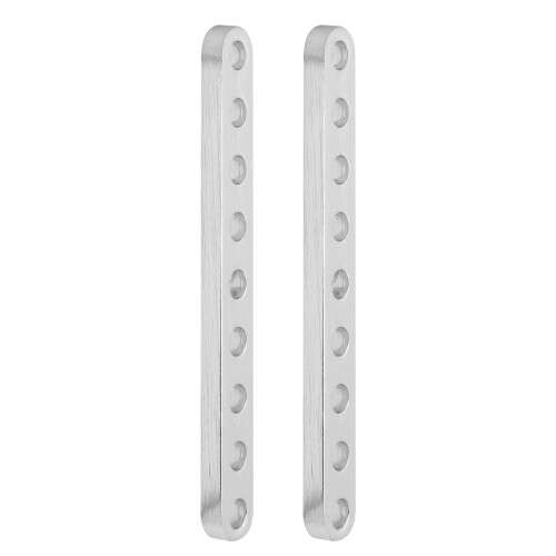 Flachträger 9 Löcher 4x8x72mm Roboter-Teil 2