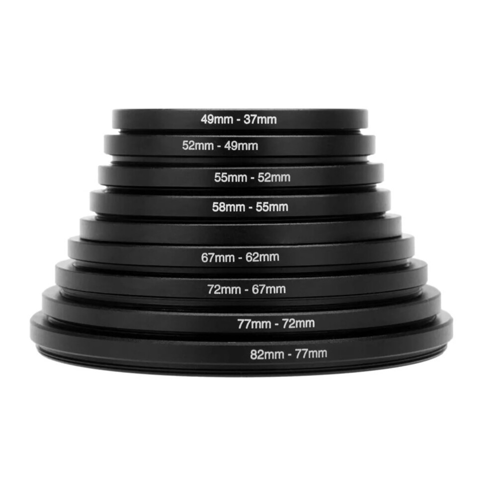 77Mm To 72Mm Filter Step Up Adapter Ring For Camera Lens Filter 52/58/62/67/72/82Mm 9016109557247