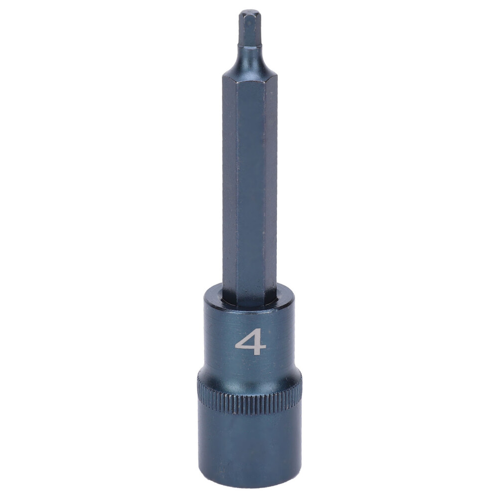 Socket Bit Hex S2 Alloy Steel 100X4mm 610830892418