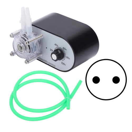 (EU Plug) Peristaltikpumpe Einzelkopf Hochfluss 114-500ml/min