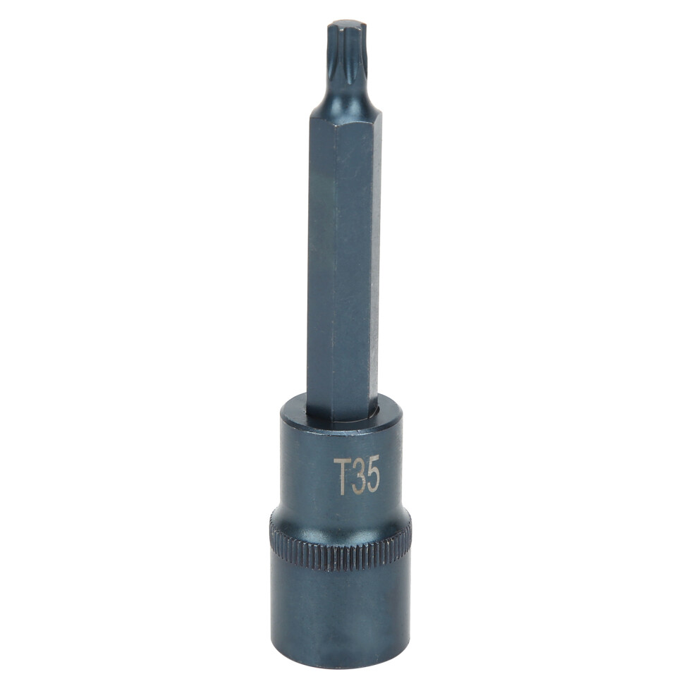 Socket Bit Star Hex Rustproof S2 Alloy Steel Blueing 100Xt35 610830893583