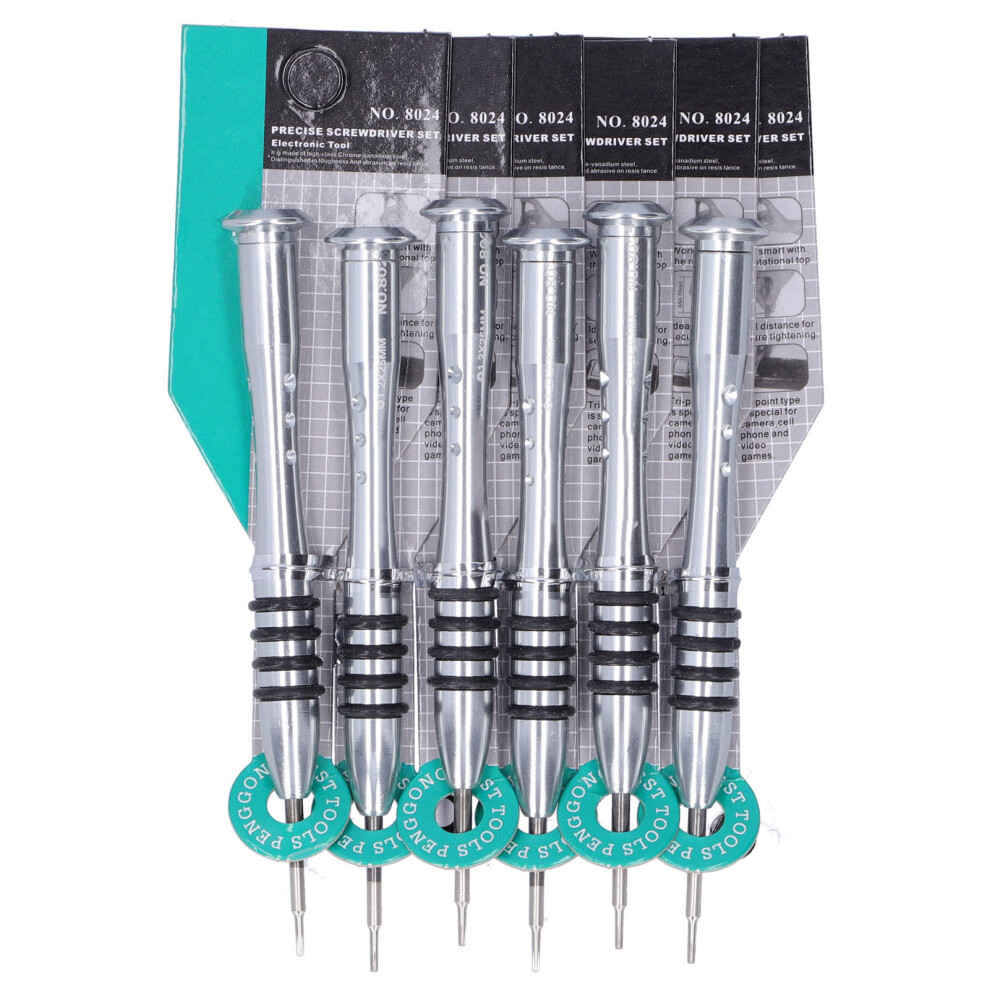 6Pcs Pentalobe Screwdriver Chrome Vanadium Steel 1.2X25 Repair Tool 610830892999