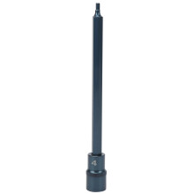 Inbusschraubendreher Bit S2-Alloy 1/2x200XH4 für Ratsche