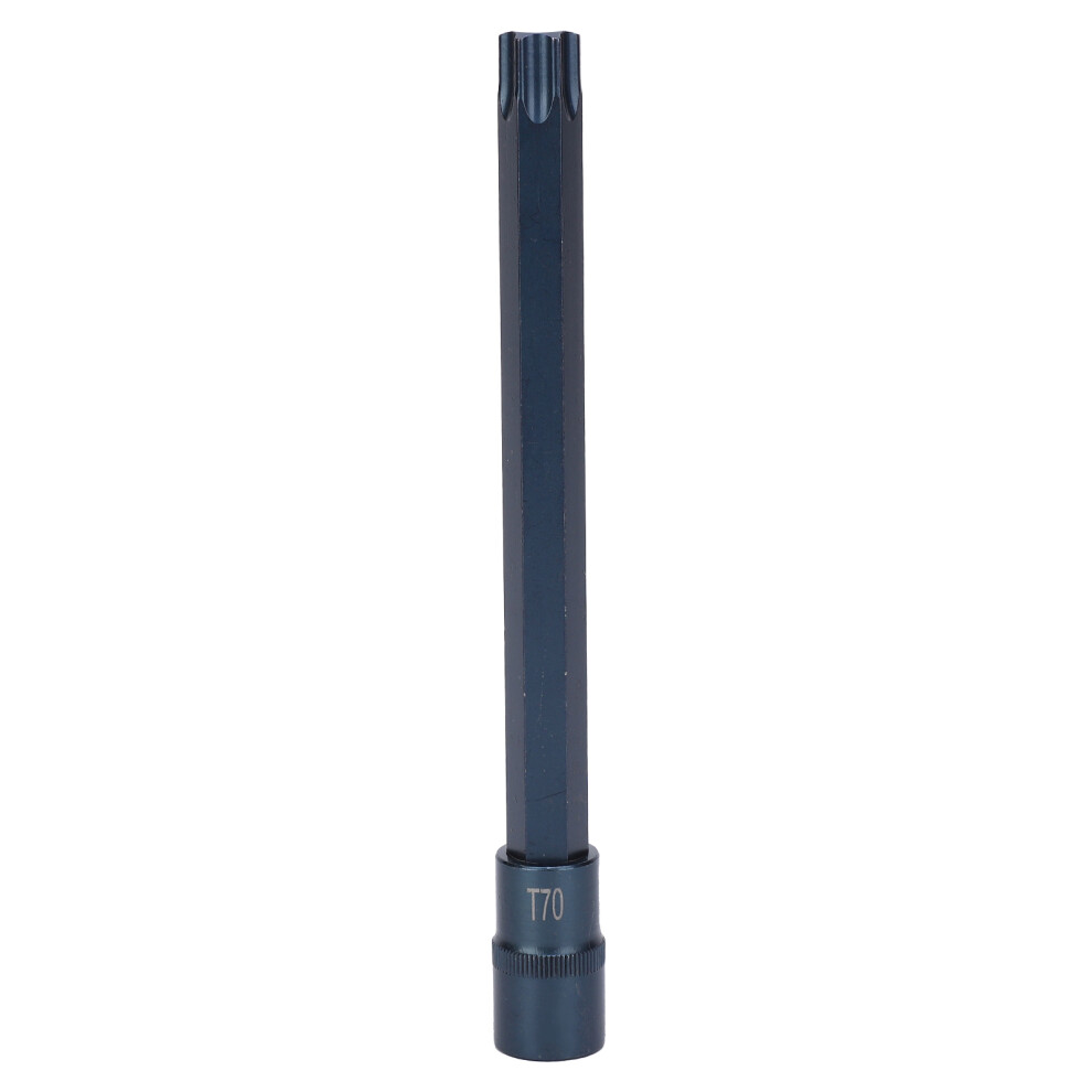 Quick Wrench Socket Star Screwdriver Bit 1/2In S2 Alloy Steel Bluing 610830890261