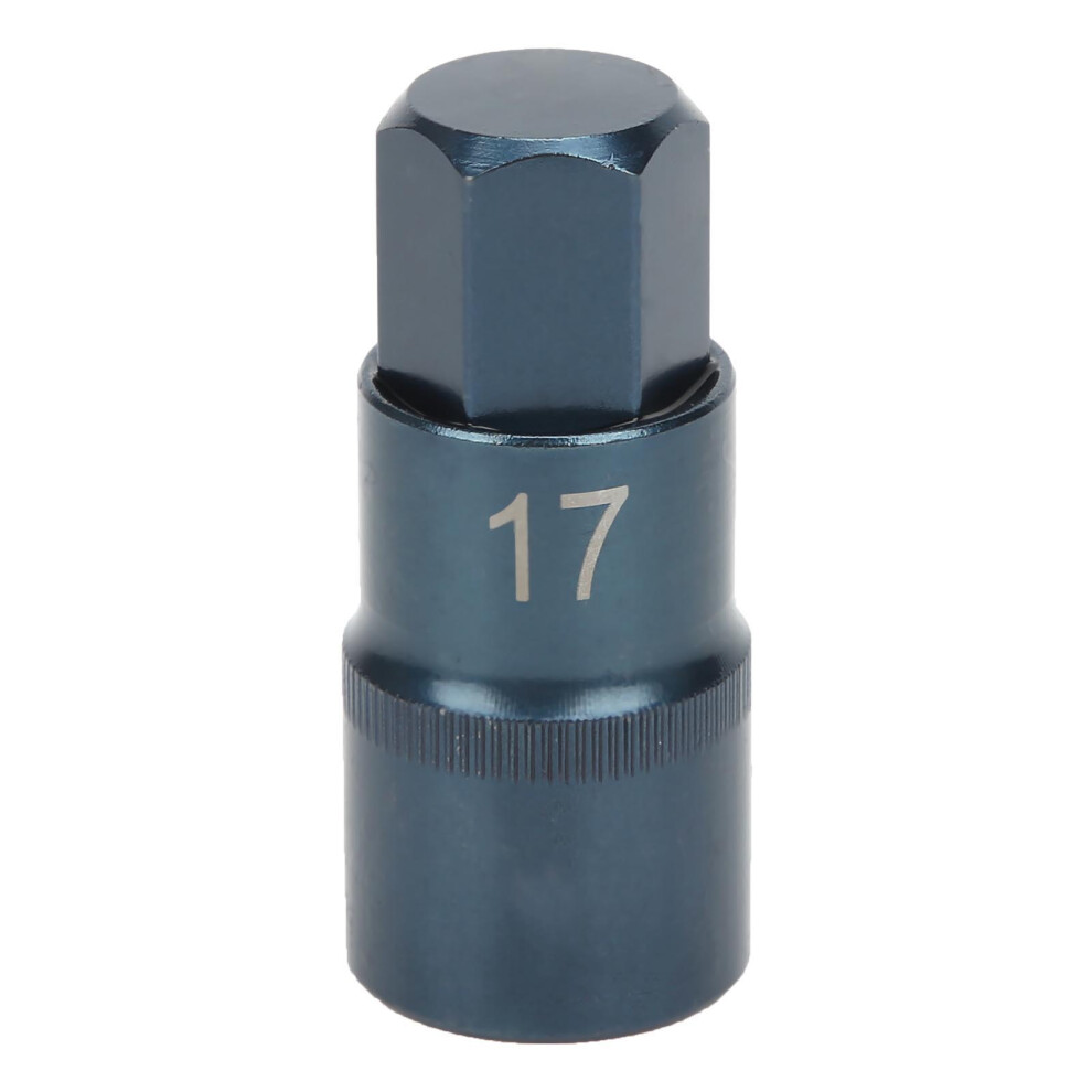 Hex Screwdriver Bit 1/2In Square Socket S2 Alloy Steel 610830890957