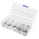 120 Stk. E-Clip-Ringkit Edelstahl M1,5-M10 3
