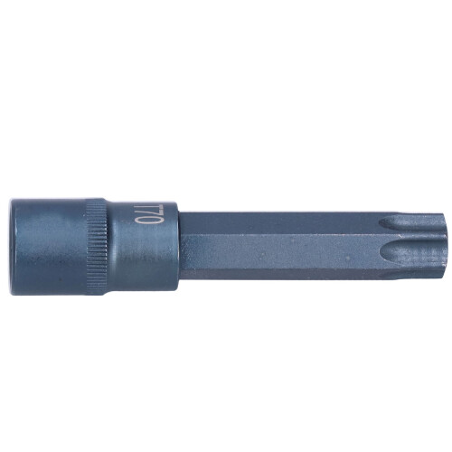 Steckbitze S2 Stahl 1/2" 100mm T70 blau 2
